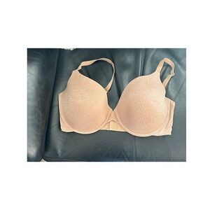 Victoria's Secret Nude T Shirt Bra 36DDD Underwire Lightly Padded Everyday Comfy